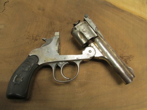 The top break style of revolver was very common in the early 1900’s.